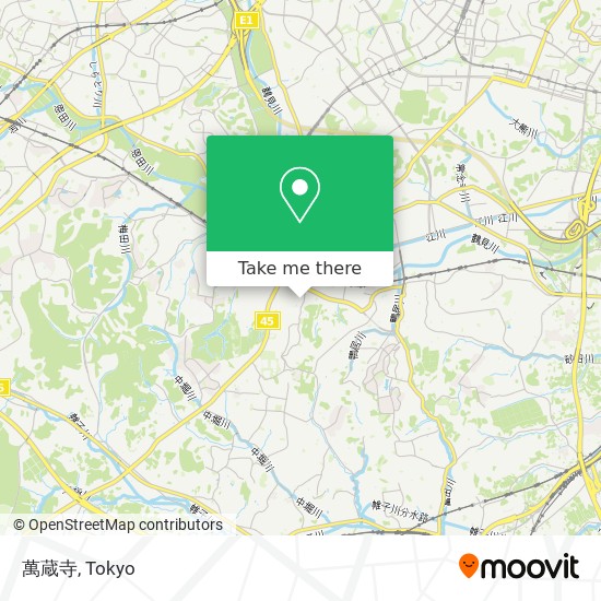 萬蔵寺 map