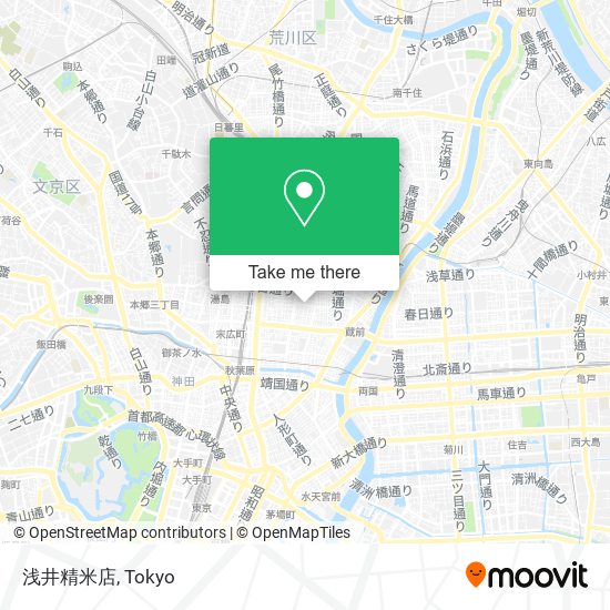 浅井精米店 map