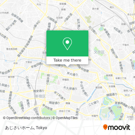 あじさいホーム map