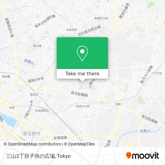 三山2丁目子供の広場 map