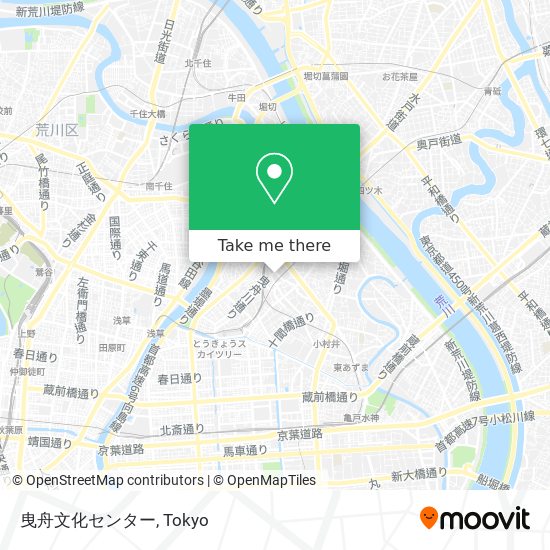 曳舟文化センター map