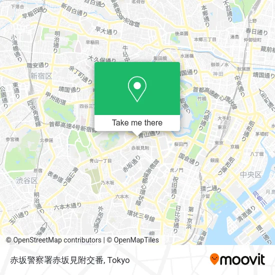 赤坂警察署赤坂見附交番 map