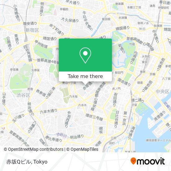 赤坂Qビル map