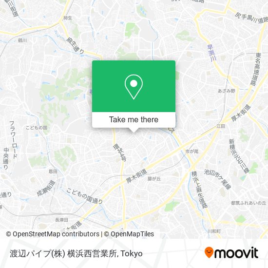 渡辺パイプ(株) 横浜西営業所 map