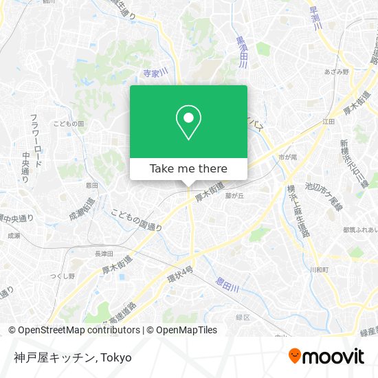 How To Get To 神戸屋キッチン In 横浜市 By Bus