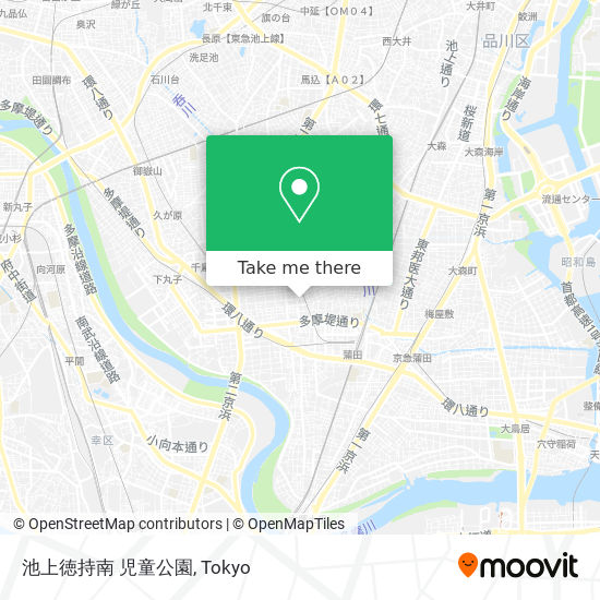池上徳持南 児童公園 map