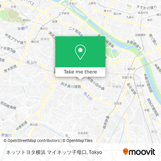 ネッツトヨタ横浜 マイネッツ子母口 map