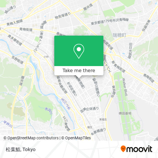 How To Get To 松葉鮨 In 羽村市 By Bus Moovit