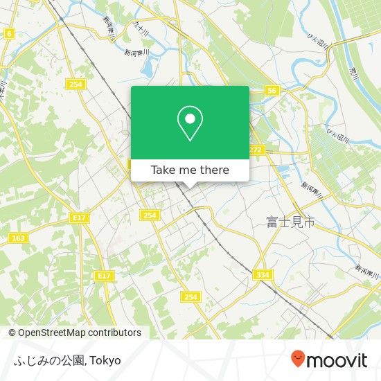 ふじみの公園 map
