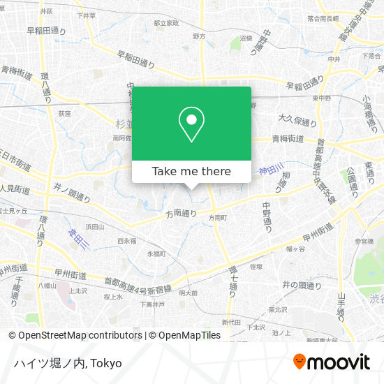 ハイツ堀ノ内 map