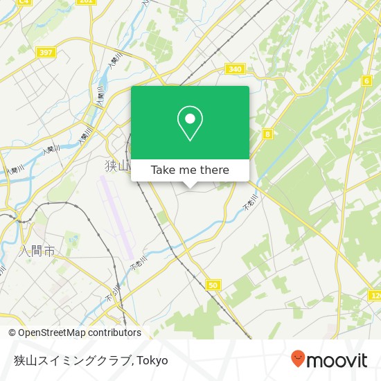 狭山スイミングクラブ map