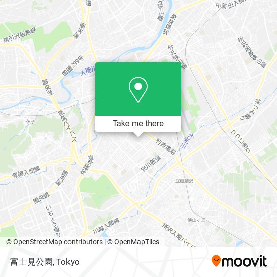 富士見公園 map