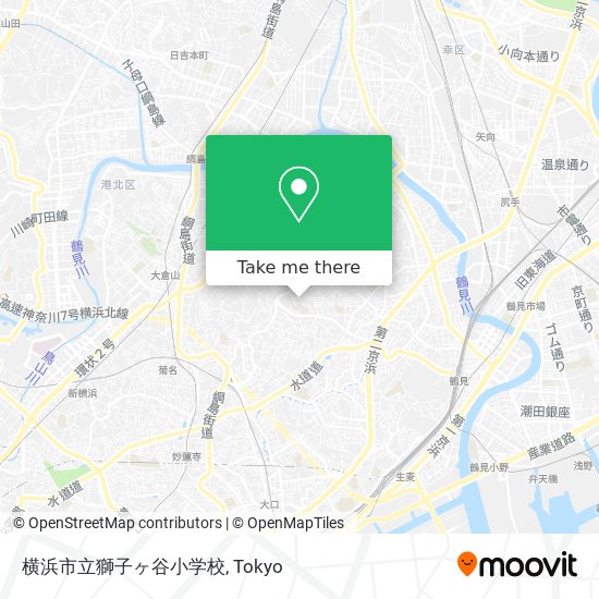 横浜市立獅子ヶ谷小学校 map