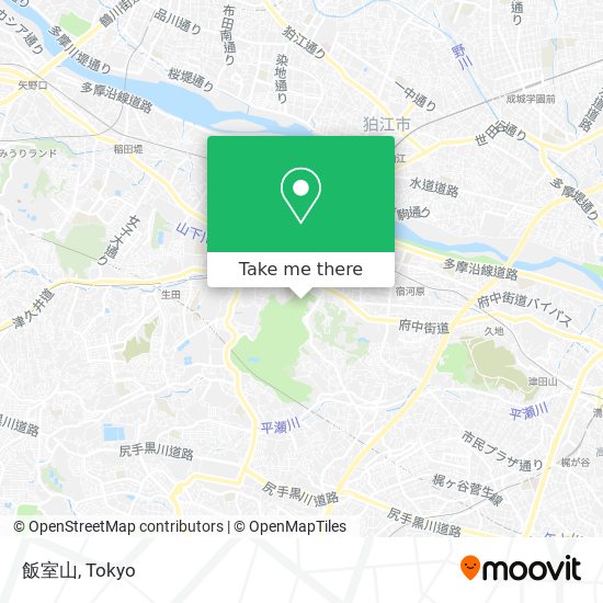 飯室山 map