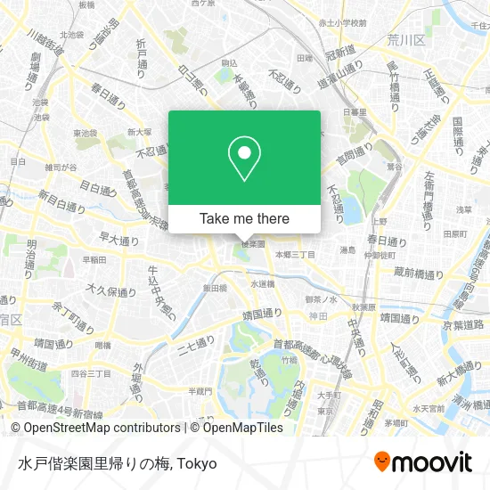 水戸偕楽園里帰りの梅 map