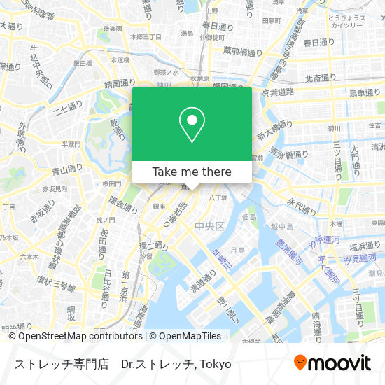 ストレッチ専門店　Dr.ストレッチ map
