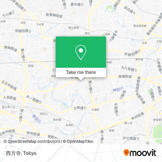 西方寺 map