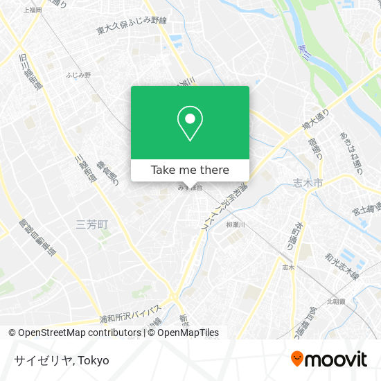 버스 또는 지하철 으로 富士見市 에서 サイゼリヤ 으로 가는법 Moovit