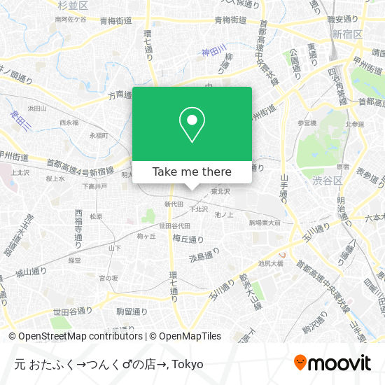 元 おたふく→つんく♂の店→ map