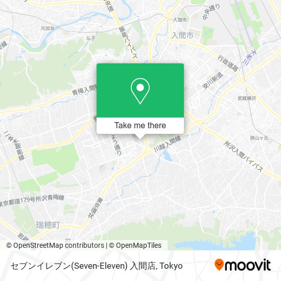 セブンイレブン(Seven-Eleven) 入間店 map