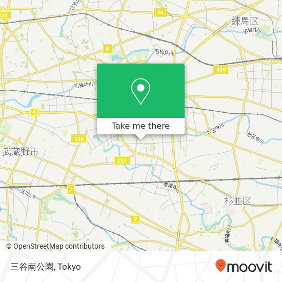 三谷南公園 map