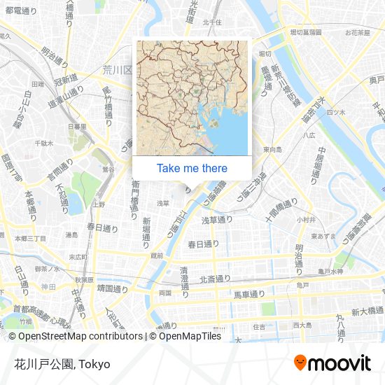 花川戸公園 map