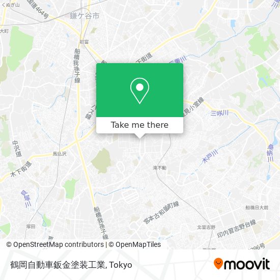 鶴岡自動車鈑金塗装工業 map