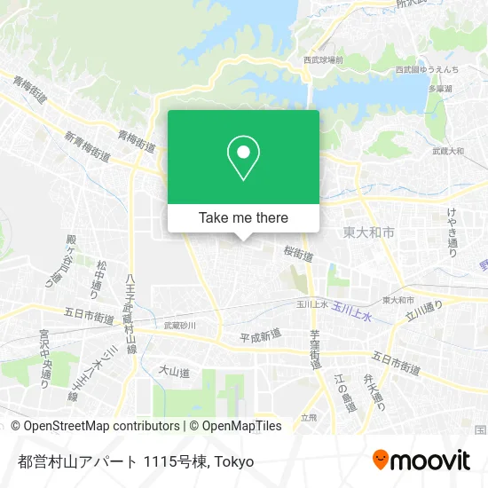 都営村山アパート 1115号棟 map