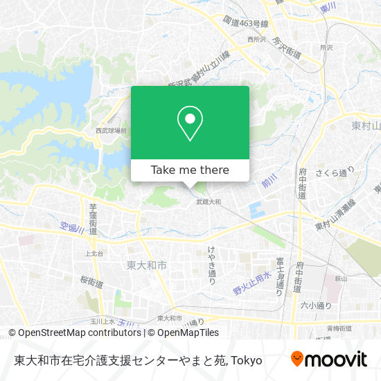 東大和市在宅介護支援センターやまと苑 map