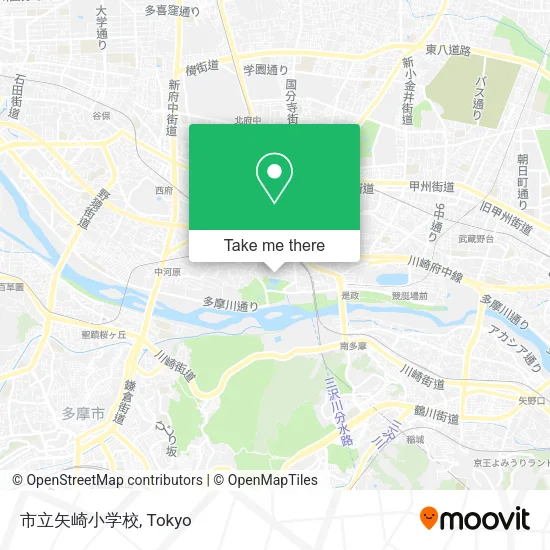 市立矢崎小学校 map