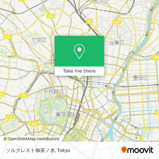 ソルクレスト御茶ノ水 map