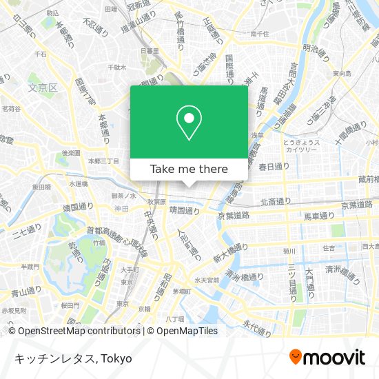 キッチンレタス map