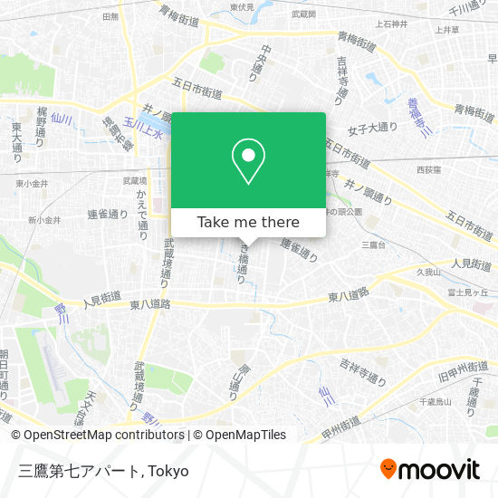 三鷹第七アパート map