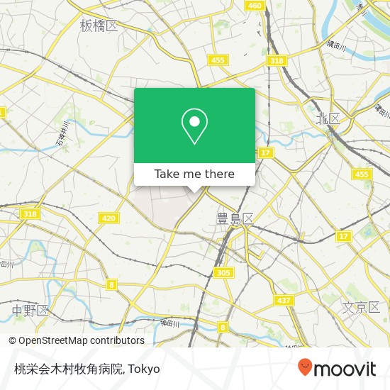 桃栄会木村牧角病院 map