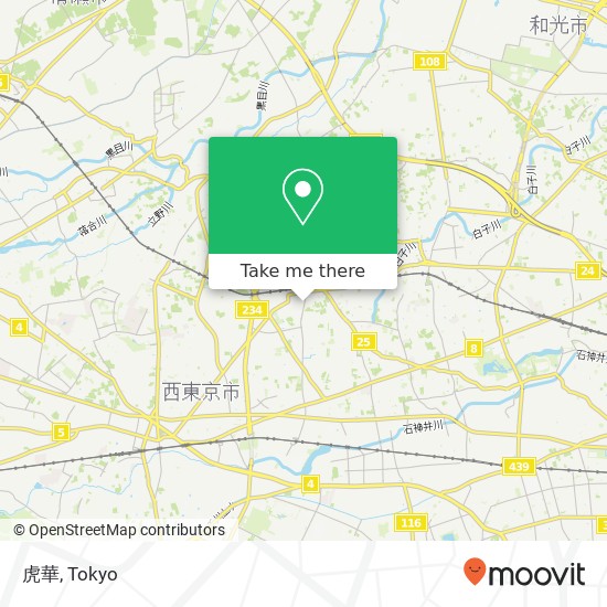 虎華 map