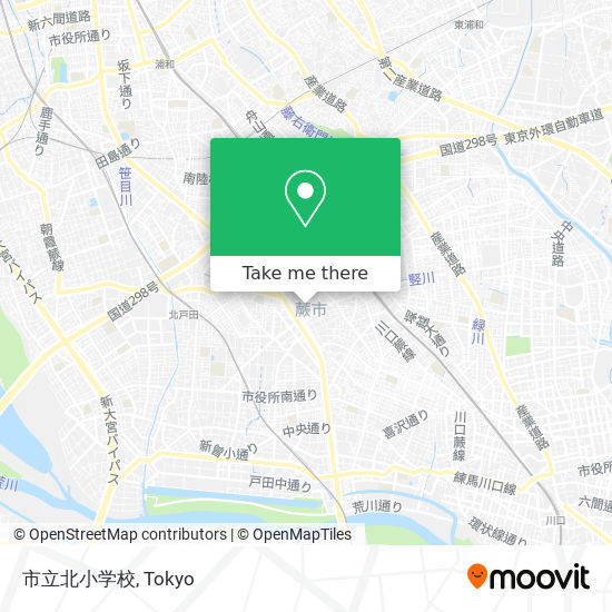 市立北小学校 map