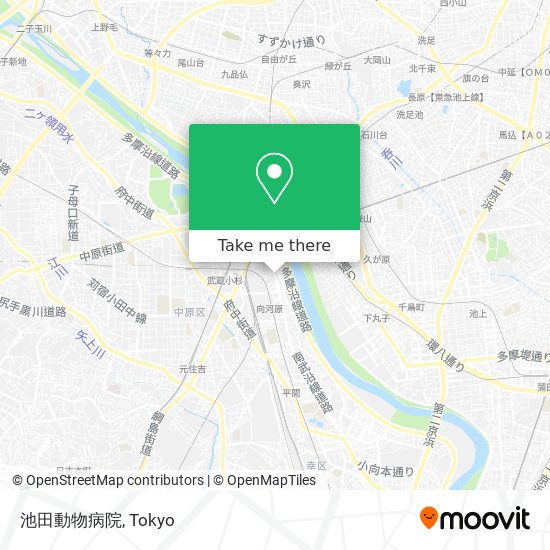 池田動物病院 map