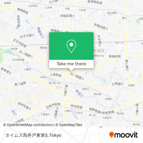 タイムズ高井戸東第5 map