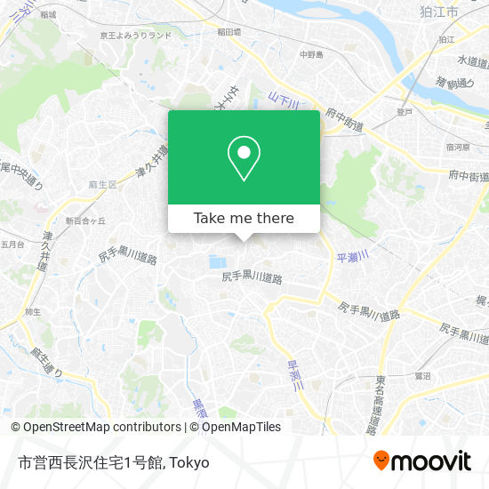 市営西長沢住宅1号館 map