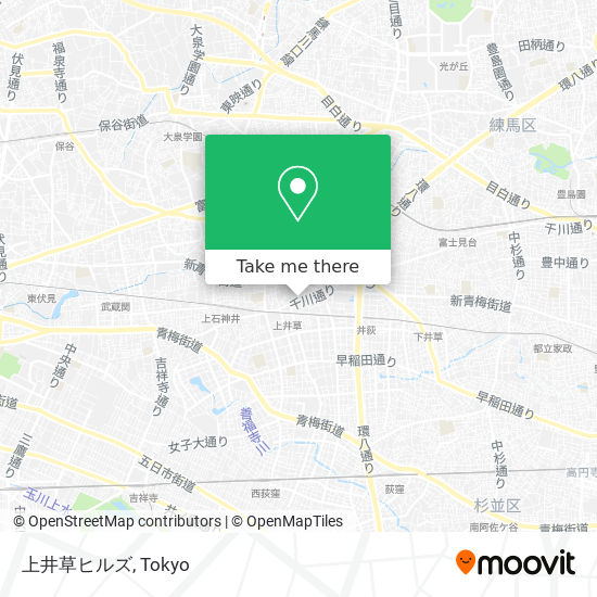 上井草ヒルズ map
