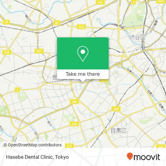 Hasebe Dental Clinic map