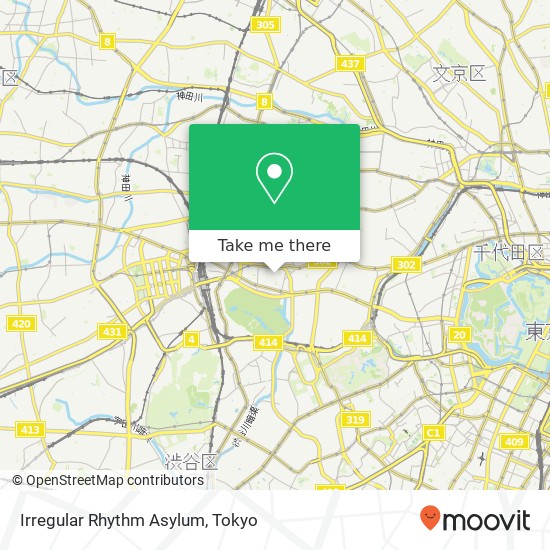 Irregular Rhythm Asylum map