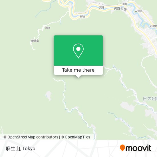 麻生山 map