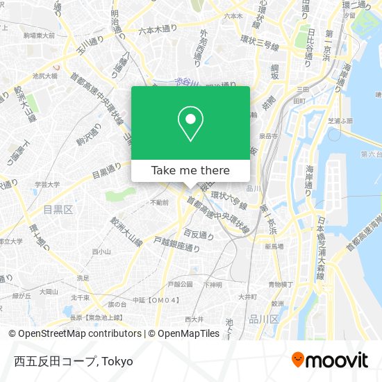 西五反田コープ map