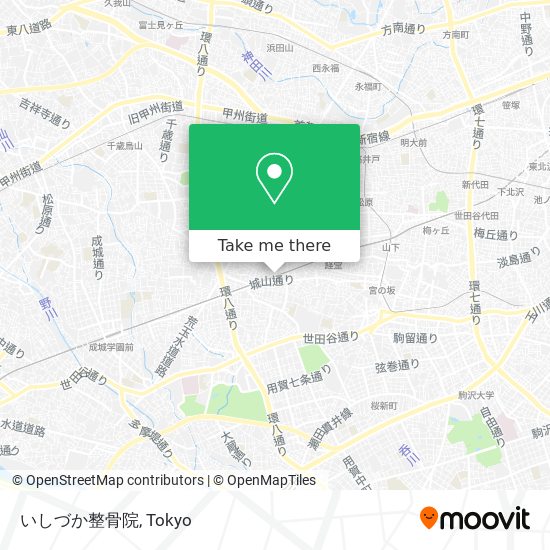 いしづか整骨院 map