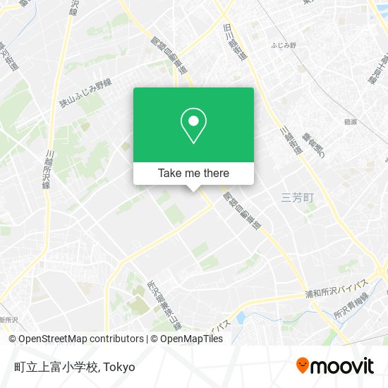 町立上富小学校 map