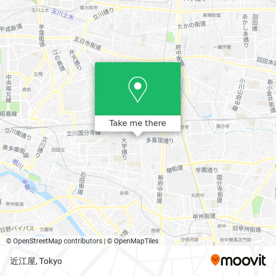 近江屋 map