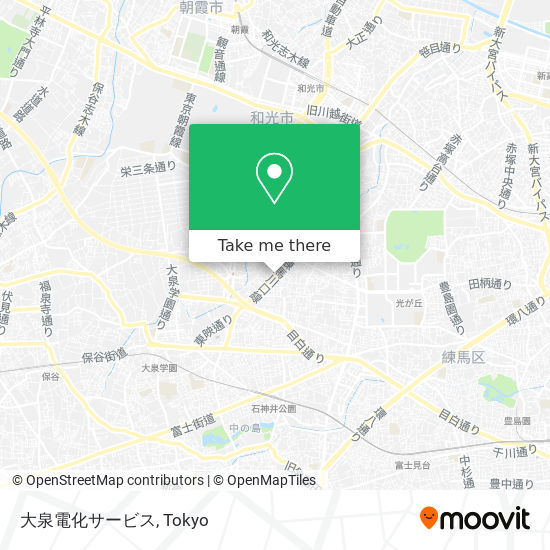 大泉電化サービス map