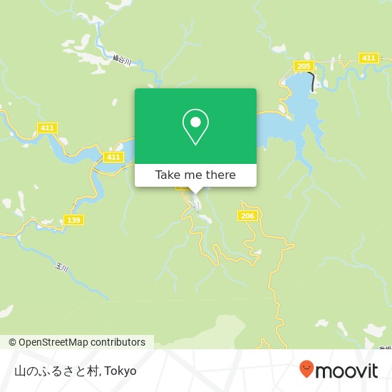 山のふるさと村 map