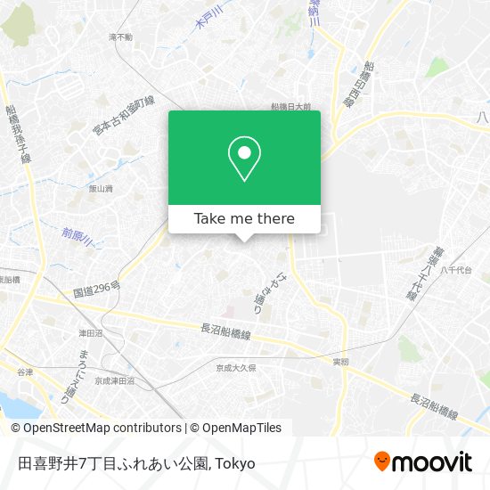 田喜野井7丁目ふれあい公園 map